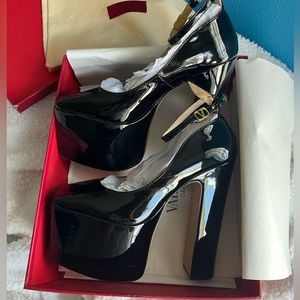Patent Leather Platforms